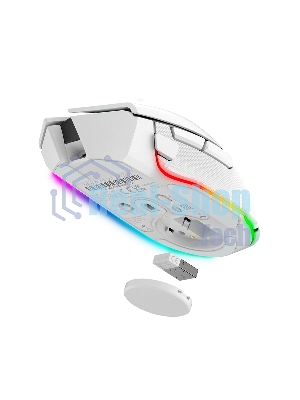 Мышь беспроводная/проводная Razer Basilisk V3 Pro белый, 30000 dpi, радиоканал, Bluetooth, USB, кнопки - 11