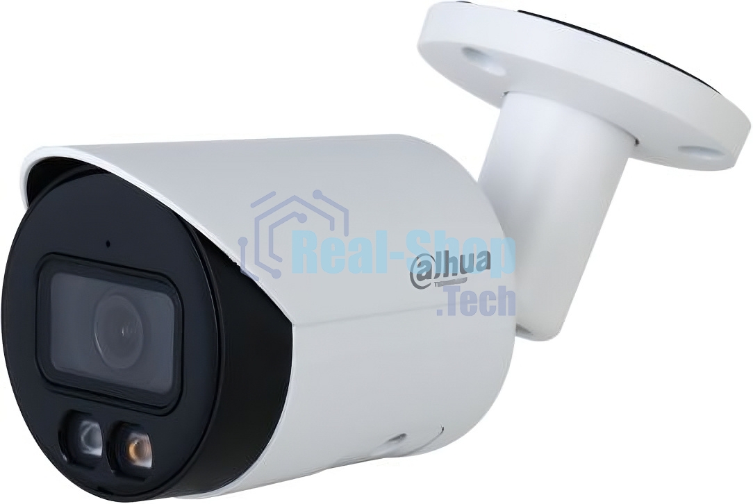 Видеокамера Dahua DH-IPC-HFW2449SP-S-IL-0360B уличная цилиндрическая IP-видеокамера 4Мп 1/2.7” CMOS объектив 3.6мм