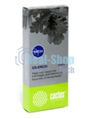Картридж матричный Cactus CS-ERC31 фиолетовый (12.7 мм, 10 м, 4 500 000 знаков) для Epson ERC 31/TM-930/TM-950