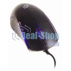 Мышь проводная Oklick 245M черный, 1000 dpi, USB, кнопки - 3