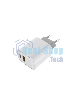 Сетевое зарядное устройство Rexant с двумя портами USB-A + USB-C, 20 Вт