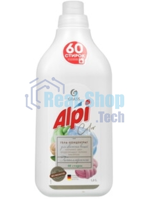 Концентрированное жидкое средство для стирки GRASS 125732 ALPI sensetive gel (флакон 1,8л)