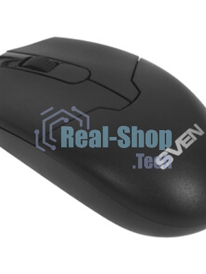 Мышь проводная SVEN RX-30 черный, 1000 dpi, USB, кнопки - 3