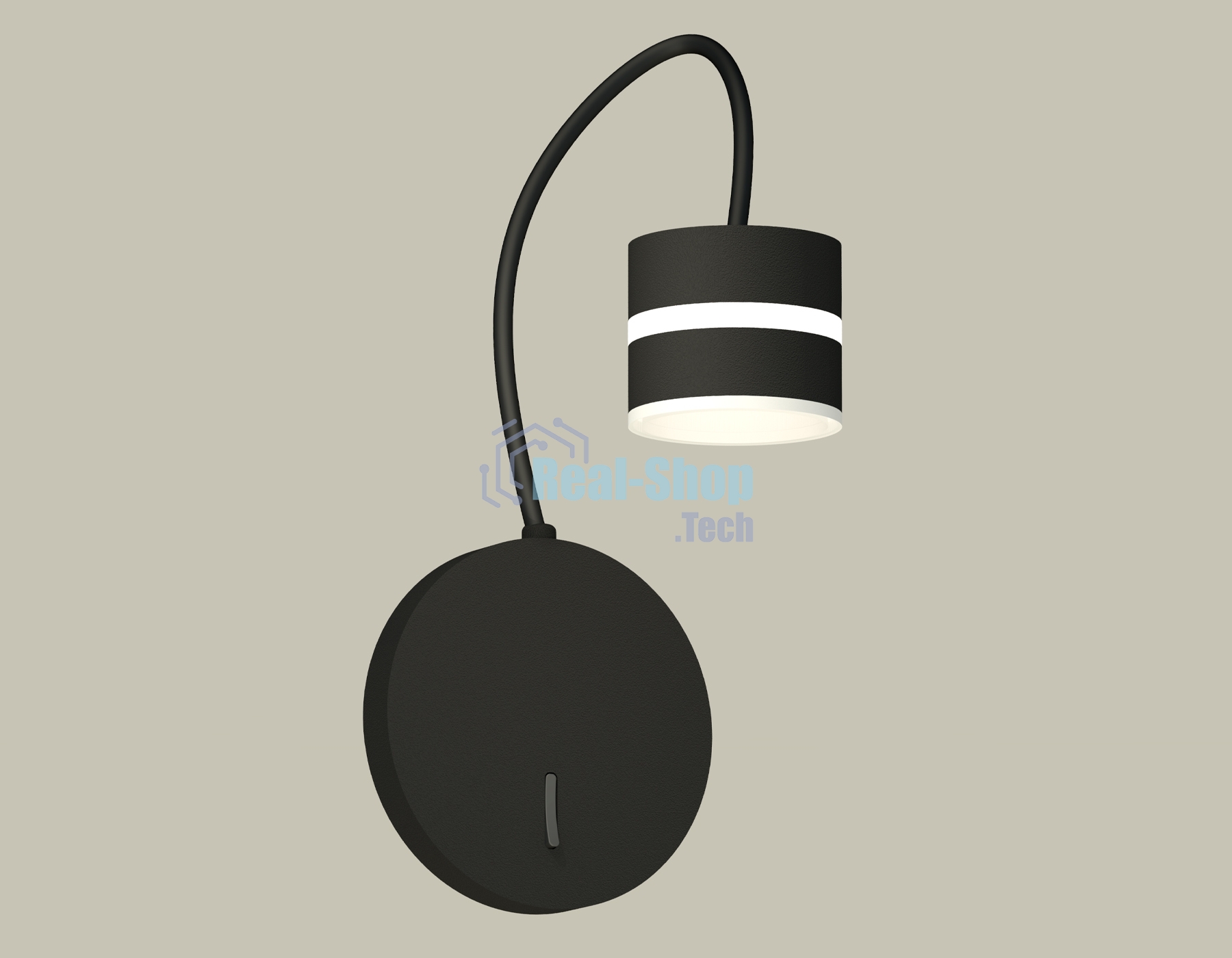 Светильник Ambrella light XB9596202 SBK/FR черный песок/белый матовый GX53 (C9596, N8445)