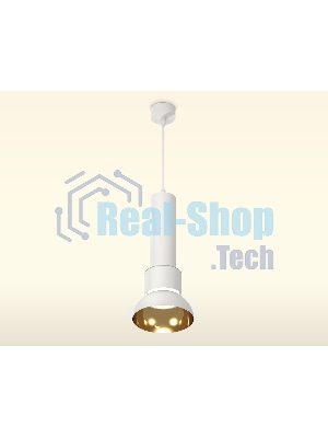 Светильник Ambrella Light XP8110007 SWH/PYG/CL белый песок/золото желтое полированное/прозрачный GX53