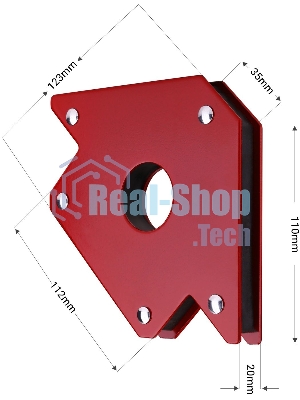 Магнитный угольник Deko DKMC3 970гр (065-0642)