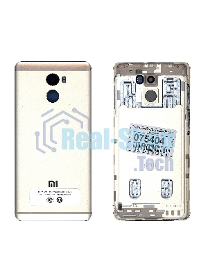 Задняя крышка для Xiaomi Redmi 4 золотая