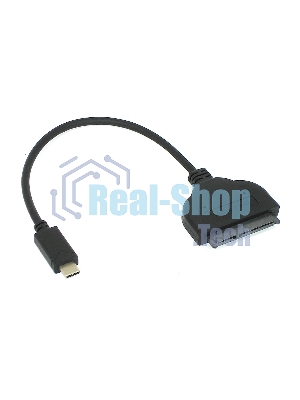 Перходник SATA на USB 3.1 TYPE C на шнурке 20см DM-688
