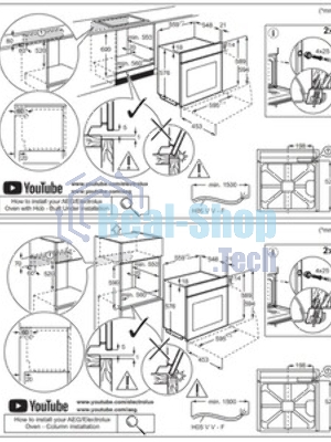 Духовой шкаф электрический Electrolux LOE8F38Z с конвекцией, объем 72 л, 17 режимов, очистка каталитическая, 3 стекла в дверце, направляющие проволочные + телескопические (1 уровень),черное стекло