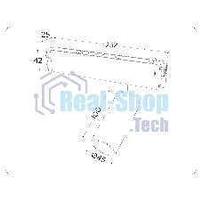 Управляемый светодиодный светильник для шинопровода Magnetic Ambrella light GL1213 GD золото IP20 12W 3000K-6400K 220V 36° D45*100 (Без ПДУ)