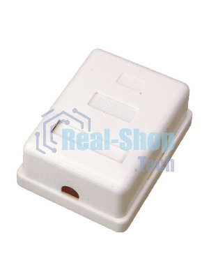 Рoзетка компьютерная внешняя Rexant 1-порт RJ-45 (8P8C), FTP экранированная, категория 5e