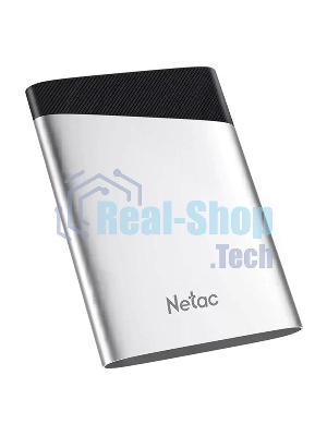 Внешний SSD Netac Z6S, 960 GB, USB 3.2 Gen 2 Type-C, R/W 520/480, серебристый