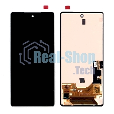 Дисплей (модуль) для Google Pixel 6 в сборе с тачскрином OLED черный