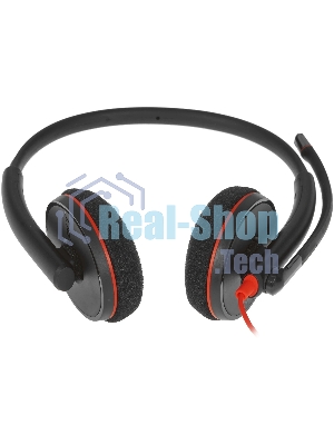 Гарнитура Plantronics Blackwire 3220 чёрный, проводная, USB