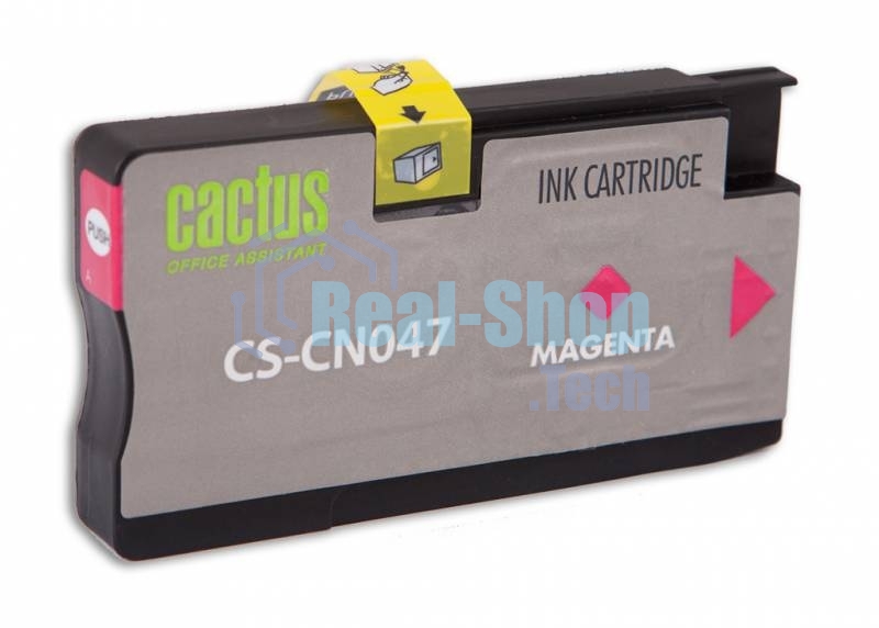 Картридж струйный Cactus CS-CN047 №951 пурпурный (26 мл) для HP OfficeJet 251dw Pro, 276dw Pro, 8100 Pro, 8100e, 8600 Pro (N911a), 8600 Pro Plus (N911g), 8610 Pro (A7F64A), 8615 Pro, 8616 Pro, 8620 Pro