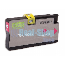 Картридж струйный Cactus CS-CN047 №951 пурпурный (26 мл) для HP OfficeJet 251dw Pro, 276dw Pro, 8100 Pro, 8100e, 8600 Pro (N911a), 8600 Pro Plus (N911g), 8610 Pro (A7F64A), 8615 Pro, 8616 Pro, 8620 Pro