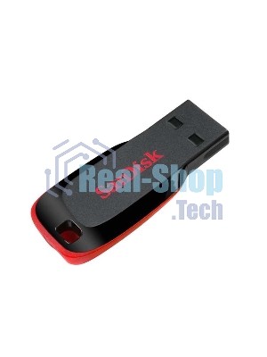 Флешка USB SanDisk Cruzer Blade (SDCZ50-128G-B35), 128Gb, USB 2.0, Type-A, R/W 16/4, черный
