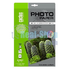 Фотобумага Cactus CS-GSA413050 A4/130г/м2/50л. глянцевое самоклей. для струйной печати