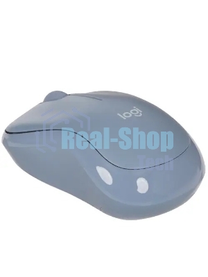 Мышь беспроводная Logitech M221 голубой, 1000 dpi, радиоканал, USB, кнопки - 3