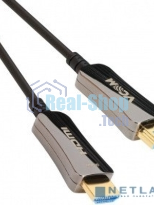 Активный оптический кабель HDMI 19M/M,ver. 2.0, 4K@60 Hz 40m VCOM