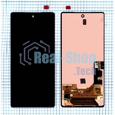 Дисплей (модуль) для Google Pixel 6 в сборе с тачскрином OLED черный