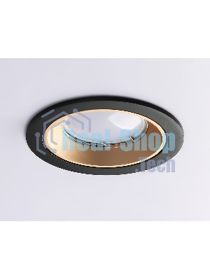 Светильник встраиваемый A8923 BK/GD черный/золото MR16 GU5.3 D92*24