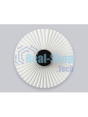 Настенный светильник Ambrella light LH72641 BK/WH черный/белый 6W 3000K D300*100