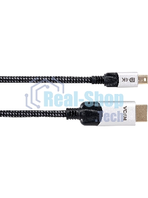 Кабель-переходник miniDisplayPort M-> HDMI M 4K@60Hz 1,5 м VCOM