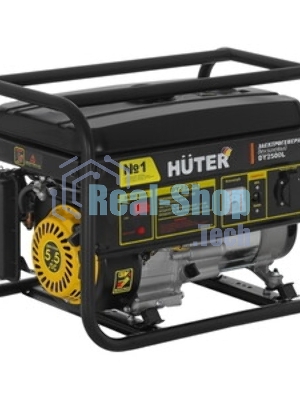 Электрогенератор бензиновый Huter DY2500L, 2.2 кВт, 66 дБ, 38.3 кг