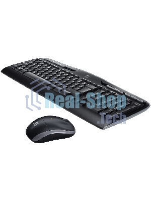 Комплект клавиатура + мышь Logitech MK330 клав:черный мышь:черный USB беспроводная Multimedia