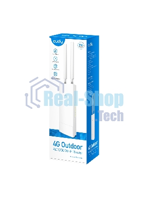 Точка доступа Cudy LT500 (LT500 OUTDOOR) AC1200 4G белый