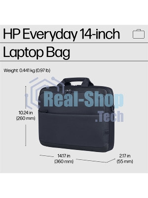 Сумка Case HP Everyday 14 Odyssey Gray Laptop Bag cons