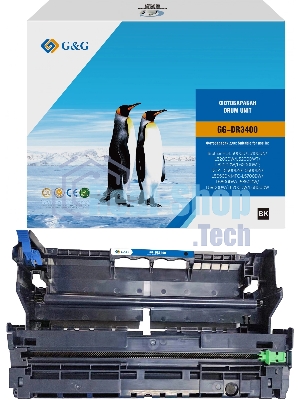 Блок фотобарабана G&G GG-DR3400 DR-3400 черный ч/б:30000стр. для HL-L5000D/L5100DN/L5200DW/L5200DWT/L6200DW/L6200DWT;DCP-L5500DN/L5600DN/L5650DN;MFC-L5700DW/L5800DW/L5850DW/L5900DW/L6700DW/L6800DW Brother