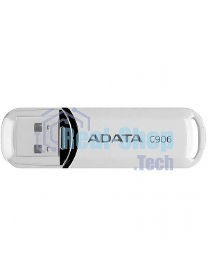 Флешка USB ADATA C906 (AC906-32G-RWH), 32Gb, USB 2.0, R/W 15/5, белый