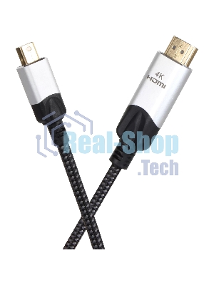 Кабель-переходник miniDisplayPort M-> HDMI M 4K@60Hz 1,5 м VCOM
