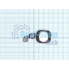 Кнопка HOME в сборе с механизмом и шлейфом для iPhone 6S/6S Plus золотая