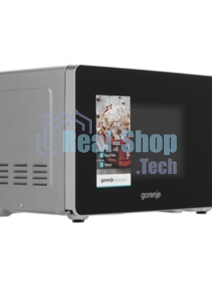 Микроволновая печь Gorenje MO20E1S серебристый, 20 л, 800 Вт, переключатели - поворотный механизм
