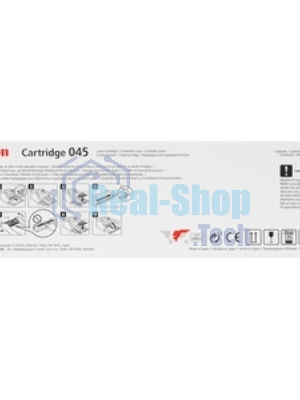 Картридж лазерный Canon 045C голубой, 1300 стр., для i-SENSYS MF631/633/635, LBP611
