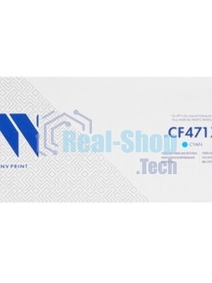 Картридж лазерный NVPrint совместимый NV-CF471X Голубой для HP Color LaserJet Enterprise Flow M681dh/M681f/M682z (23000k)