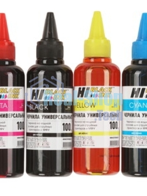 Чернила Hi-Black универсальные для HP (Тип H-V1) Bk, 0,5 л.