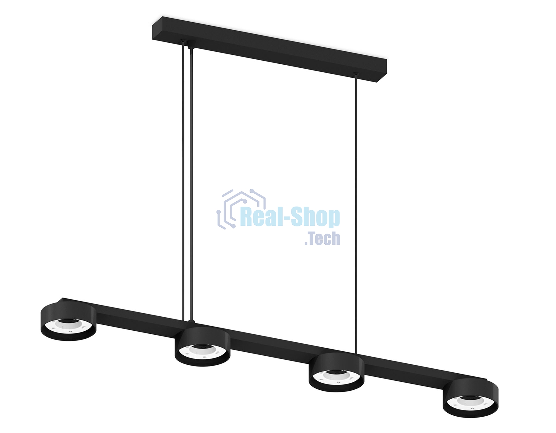 Корпус светильника C9152/4 SBK черный песок 805*85*800mm GX53/4