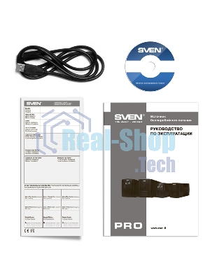 Источник бесперебойного питания SVEN Pro 1000 1000VA/720W USB, RJ-45 (3 EURO) 