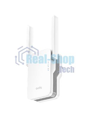 Повторитель беспроводного сигнала Cudy RE1800 AX1800 10/100/1000BASE-TX/Wi-Fi белый