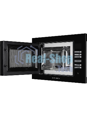 Встраиваемая микроволновая печь Kuppersberg HMW 645 B, 18 л, High-Tech, 700 Вт, 8 программ, черный