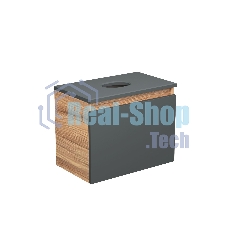 Тумба подвесная под раковину Bau Dream Blackwood 50, 1 ящик графит