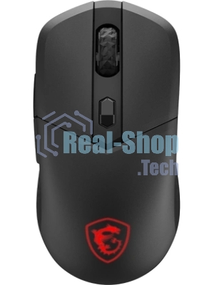 Мышь беспроводная/проводная MSI Versa 300 Elite черный, 26000 dpi, радиоканал, Bluetooth, USB, кнопки - 6