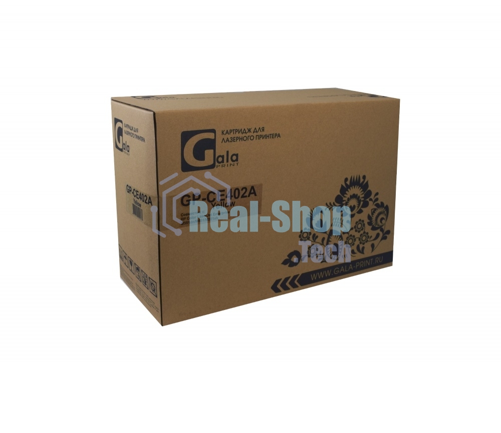 Картридж лазерный GalaPrint GP-CE402A желтый (6000 стр) для HP Color LaserJet Enterprise M551dn/M551n/M551xh