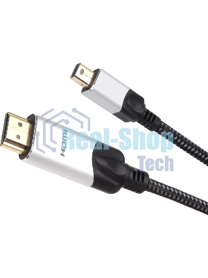 Кабель-переходник miniDisplayPort M-> HDMI M 4K@60Hz 1,5 м VCOM