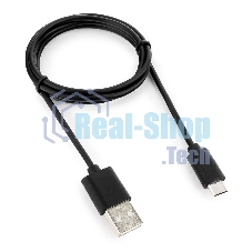 Кабель USB2.0 Pro Cablexpert CC-mUSB2-AMBM-1M, AM/microBM 5P, 1м, экран, черный, пакет