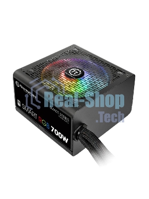 Блок питания Thermaltake Smart RGb (PS-SPR-0700NHSAWE-1), 700Вт, 80 PLUS, 120мм, черный